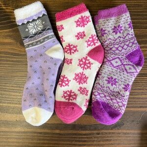 Fireside Cozy Winter Patterned Socks Bundle